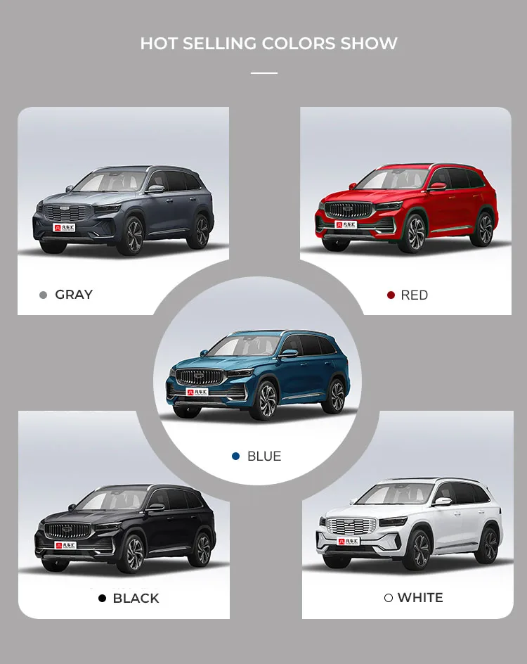 China Factory Kyrgyzstan Hot Sale Geely Xingyue L 2023 5 Seats 2.0t