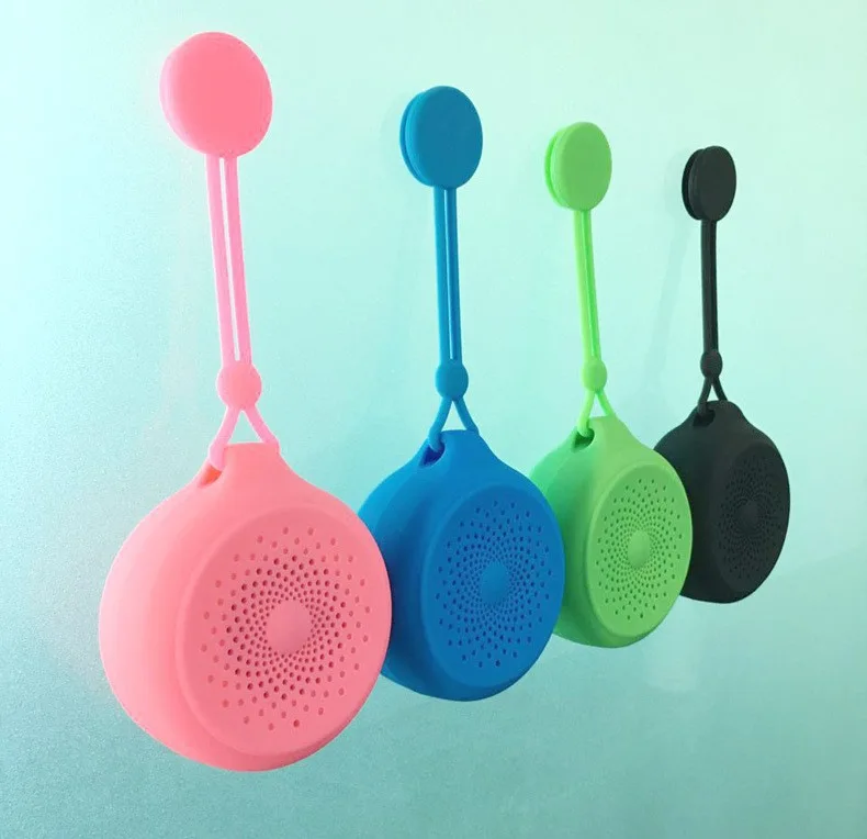 waterproof shower bluetooth speaker mini portable wireless speaker mobile phone call hands free speaker - ANKUX.COM