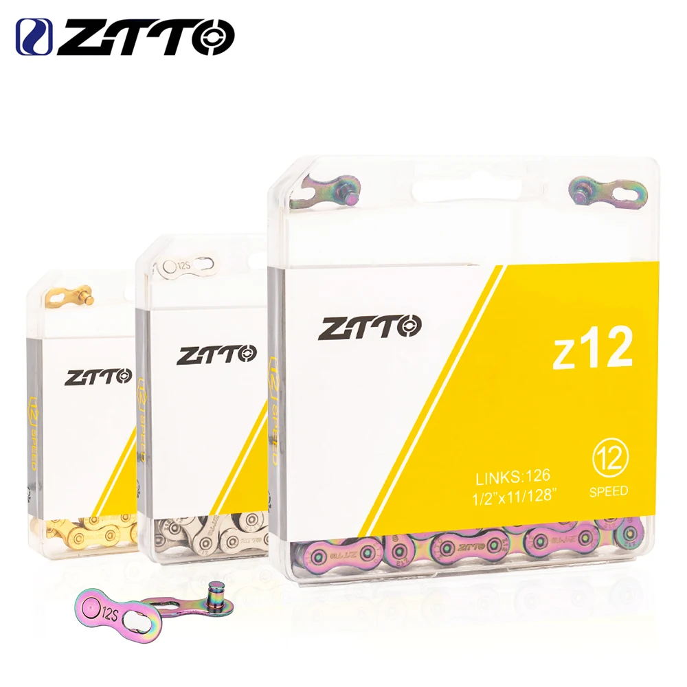 ZTTO MTB Road Bike 12 Speed Gold Chain Oil Slick 12v Eagle