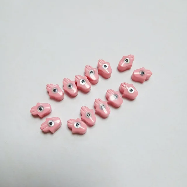 6x8mm Synthetic Turquoise Evil Eyes 