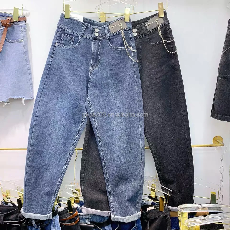 Pantalones Vaqueros Elásticos Para Mujer,Oferta De Productos De Comercio  Exterior,Jeans Elásticos De Moda Para Mujer,Venta Al Por Mayor De Corea -  Buy Las Mujeres Jean,De Las Mujeres Elásticos Jean,Las Mujeres Pantalones De