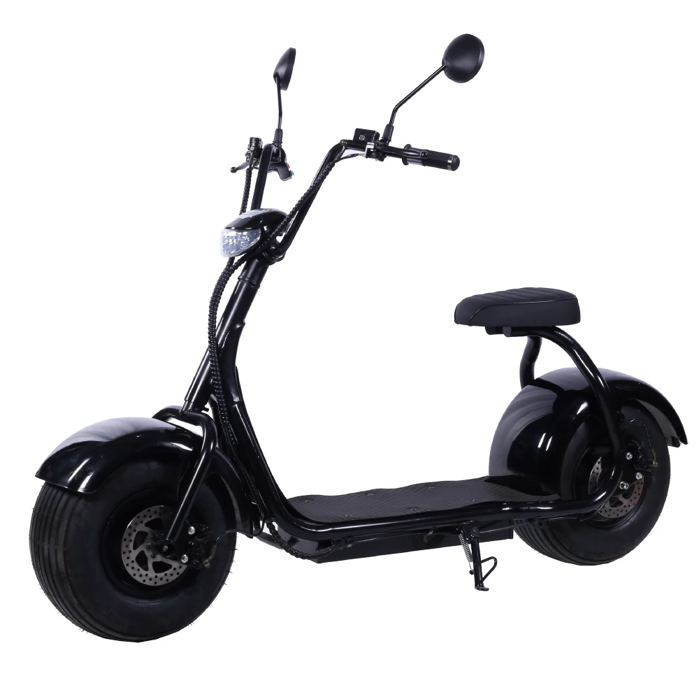 Citycoco 2000w i Bike Electric Scooter Yellow