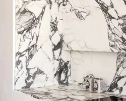Hot selling Marble Stone Italian Arabescato White Marble Mosaic Tiles Slab For Kitchen and Bathroom Vanitytop  Projects