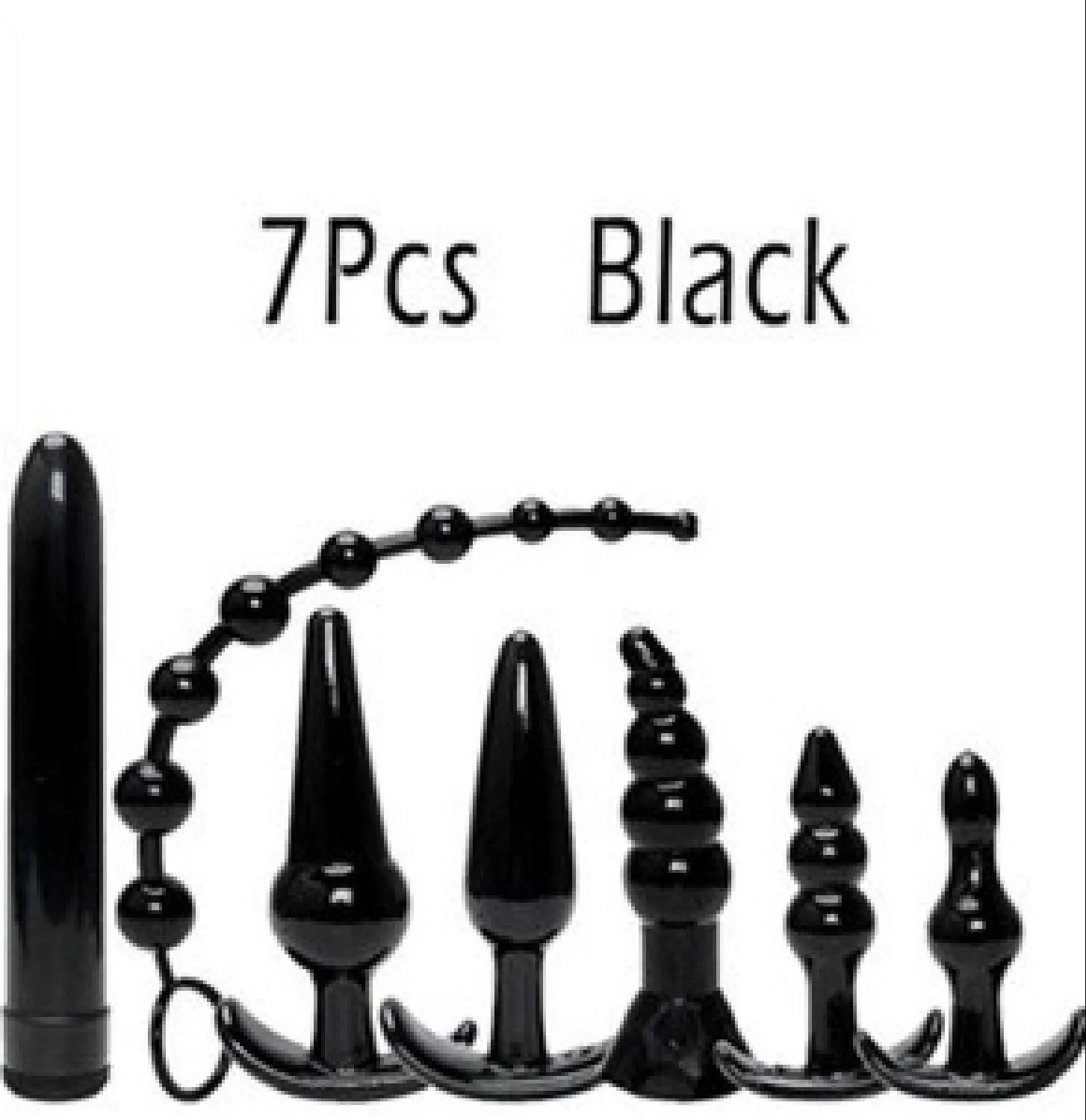 7pcs/set Silicone SM Anal Plug Toys Set Electric Prostate Massager 100%  Waterproof Vibrating Sex Toy Kit| Alibaba.com