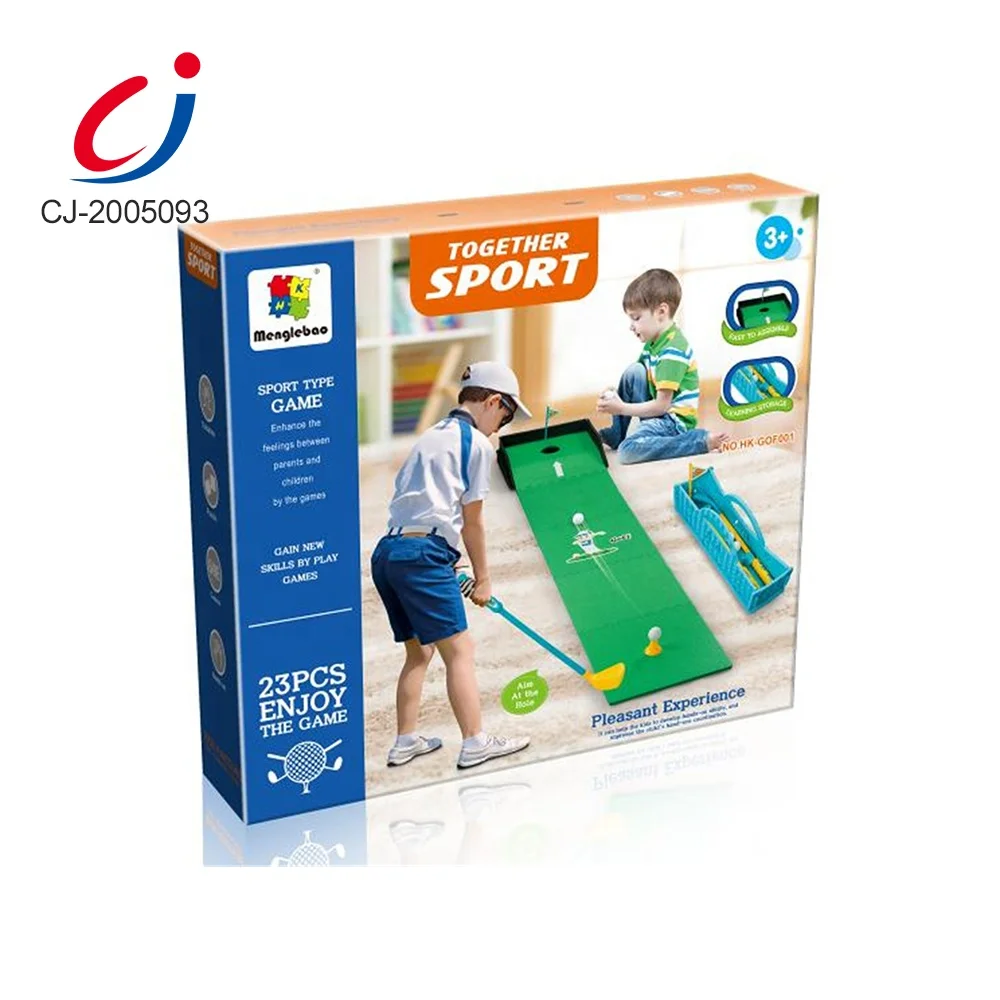 新しいデザインキッドミニゴルフおもちゃアミューズメントアウトドア