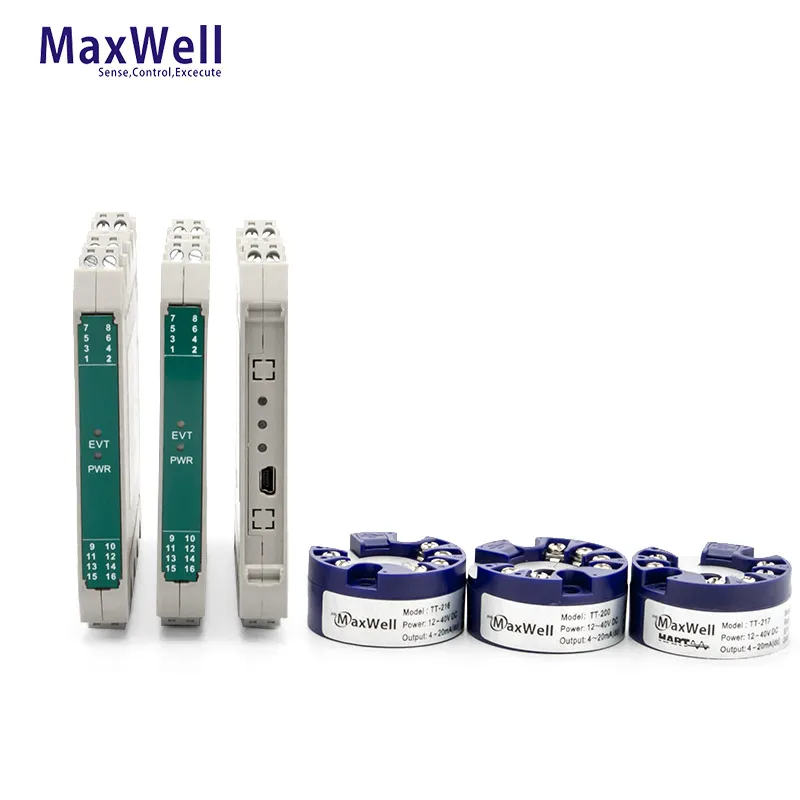 Maxwell Smart Customizable Head Mounted Temperature Transmitter with OEM & ODM Support