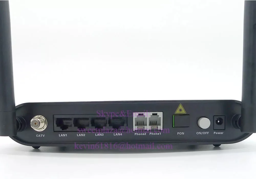 Fiber-home Gpon Onu An5506-04-gg,4 Ge Lan +2 Tel+wifi+usb+ Catv Rf Port ...