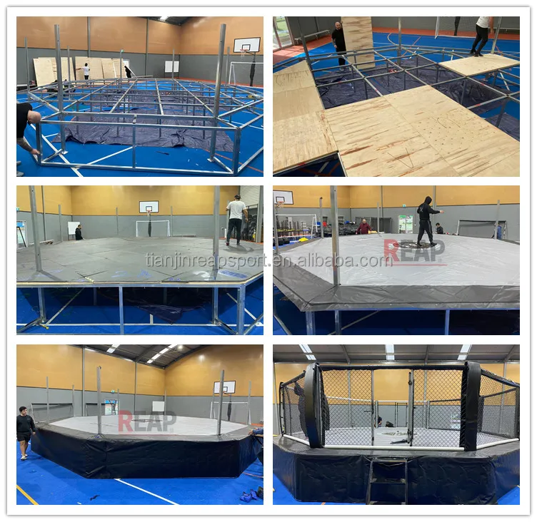 Customized Size Logo Table Flooring Boxing Ring Price