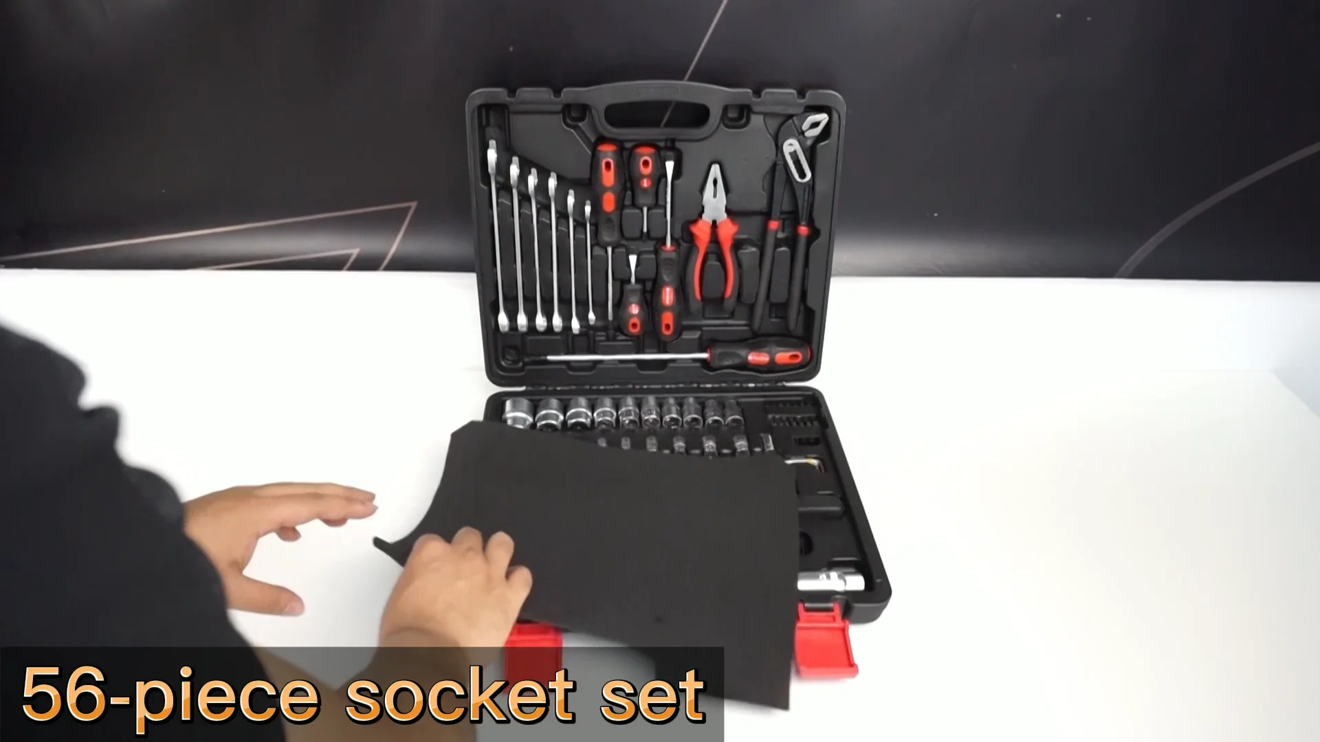 Rttool Hardware Tools Kit Set Professional Tool Kit Home,Socket Set