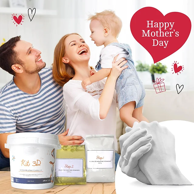 Hand Casting Kit for Couples Plaster Statue Molding Kit DIY Hand Mold Kit Personalised Gifts for Couples Unique
