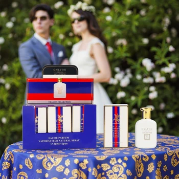 Top Brand 30ML Exquisite Display Box Mini Portable Taking  Perfume for Woman
