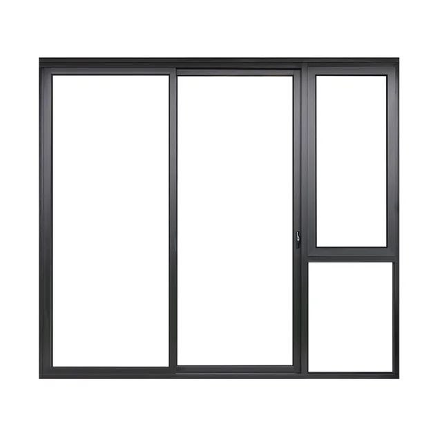 High end aluminum sliding door frameless aluminum interior noiseless sliding door aluminum double sided sliding door