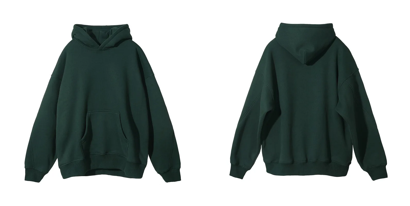 High Quality 400gsm Heavyweight Pullover Hoodie French Terry Hoodies