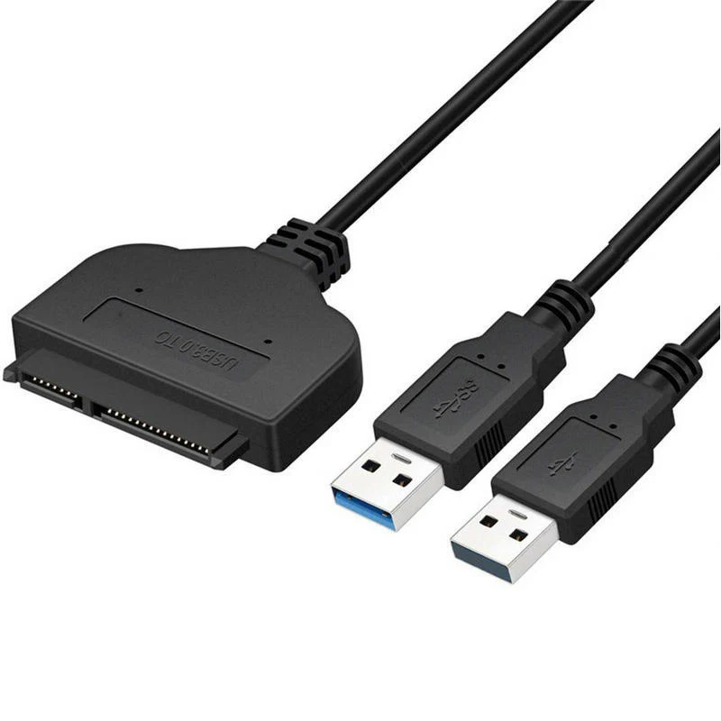USB 3.0 Serial ATA 3 to USB 3.0 Adapter Support 2.5 Inch HDD SSD 22 Pin