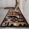 Semelle en caoutchouc velours de coton bambou - Tribal Impression