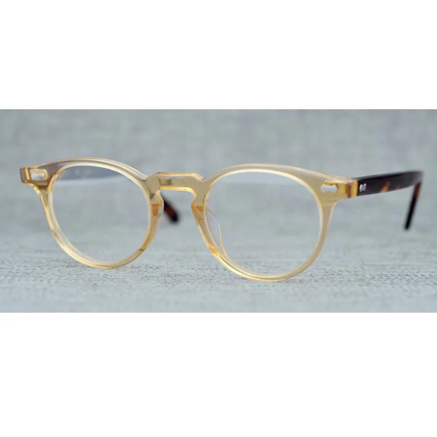 acetate round glasses