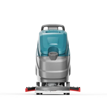 Convenient 24V Electric Walk-Behind Floor Sweeper Cleaning Machine for Indoor Use New Condition