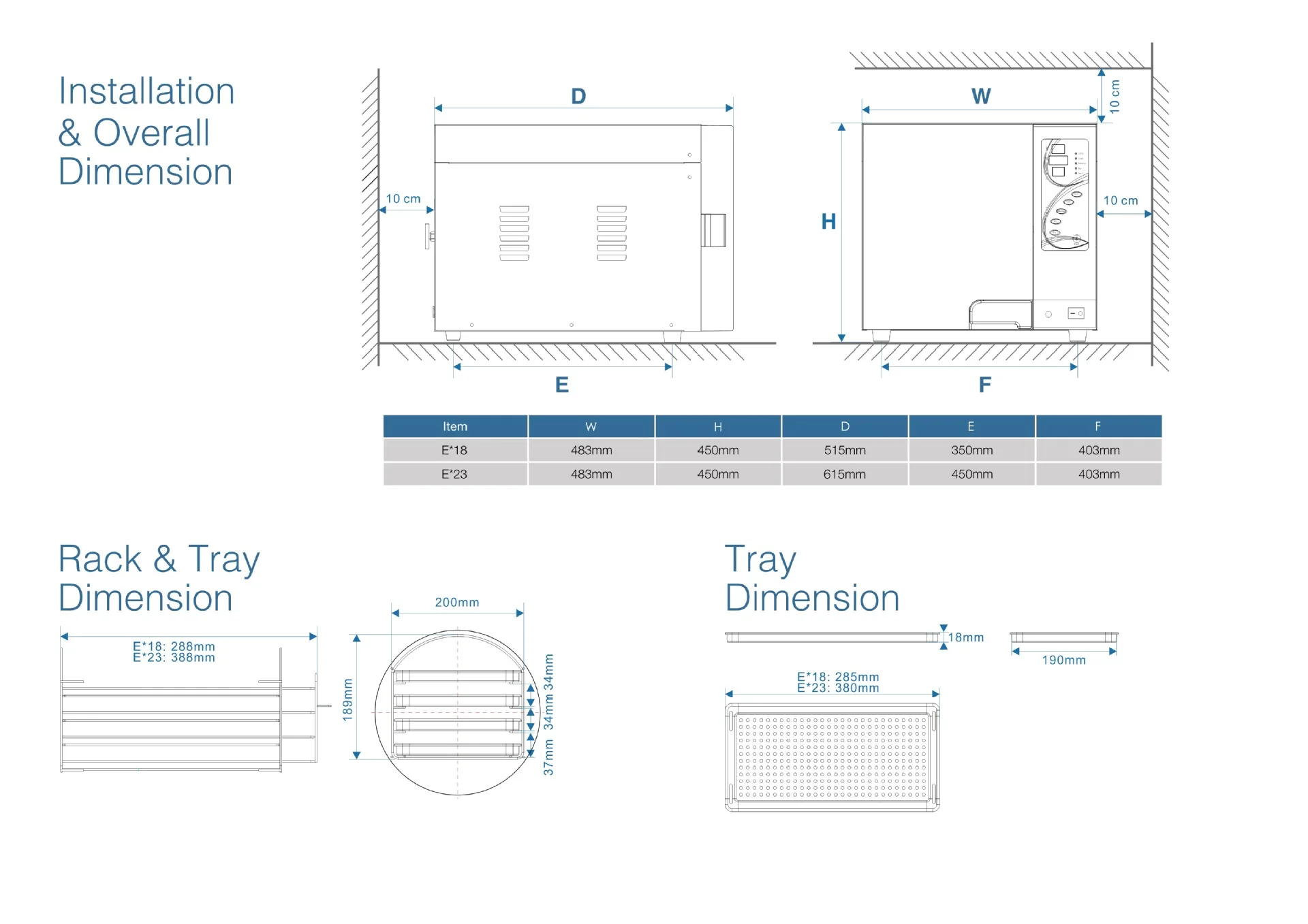 High Quality Dental Sterilizer Autoclaved Class N Sterilization Equipment Dental Clinic Laboratory Equipment 23L details