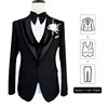 Black(Blazer+Pants+Vest)