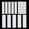Juego de funda blanda de silicona blanca