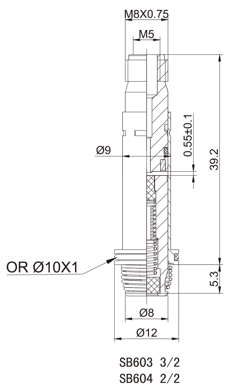 solenoid valve plunger solenoid valve parts armature assembly Products from Ningbo Yuxin
