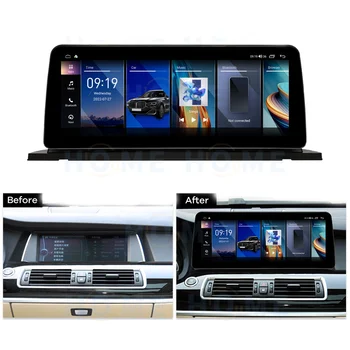 12.5-inch car monitor, GPS navigation, multimedia player, radio, Android 13, suitable for BMW F30 F31 F22 F32 F33 F36