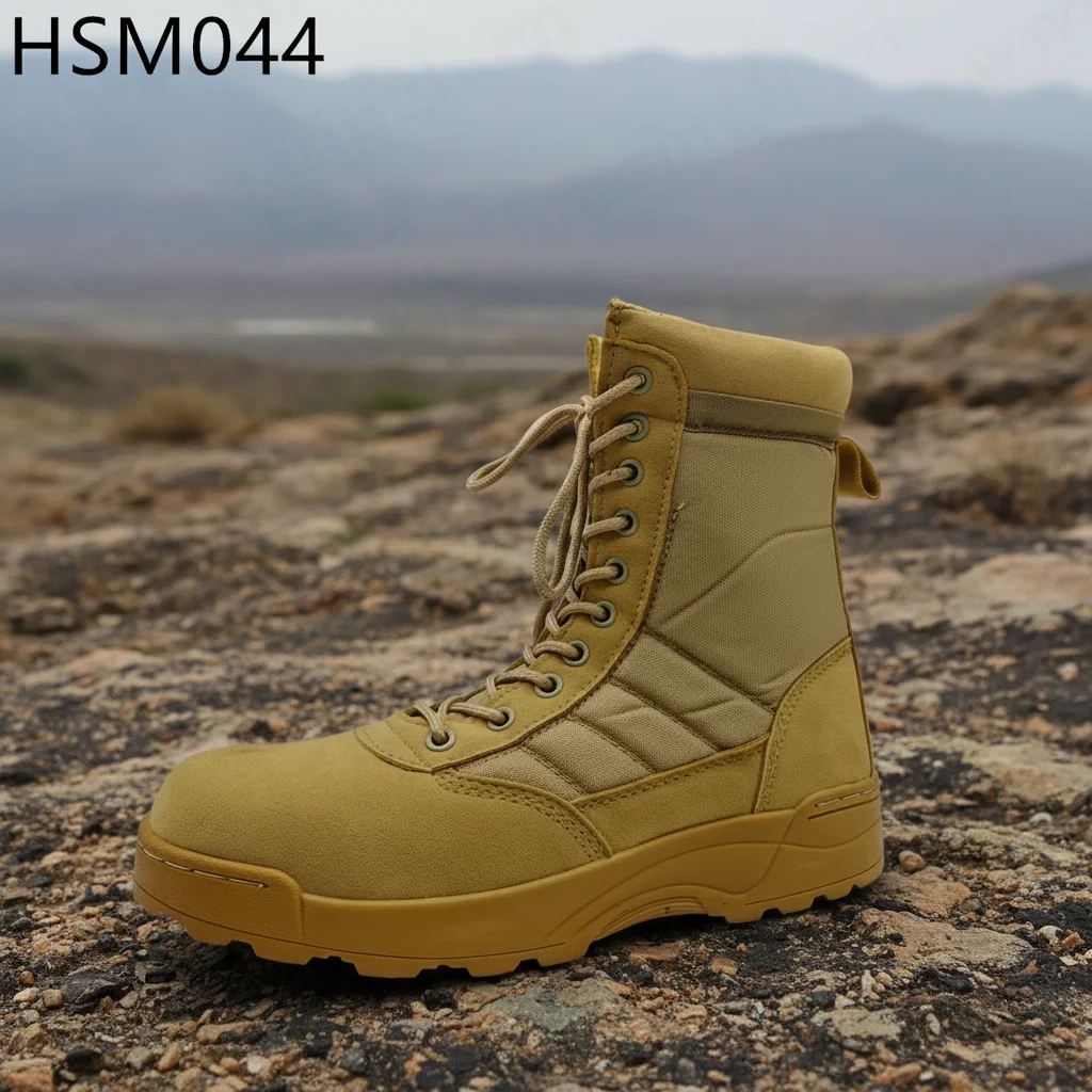 ZYF,Различити теренаши Шивање гумених изнутрашних суља борбених ципела Фабрична цена Видове кожних доступних марширајућих ципела HSM044