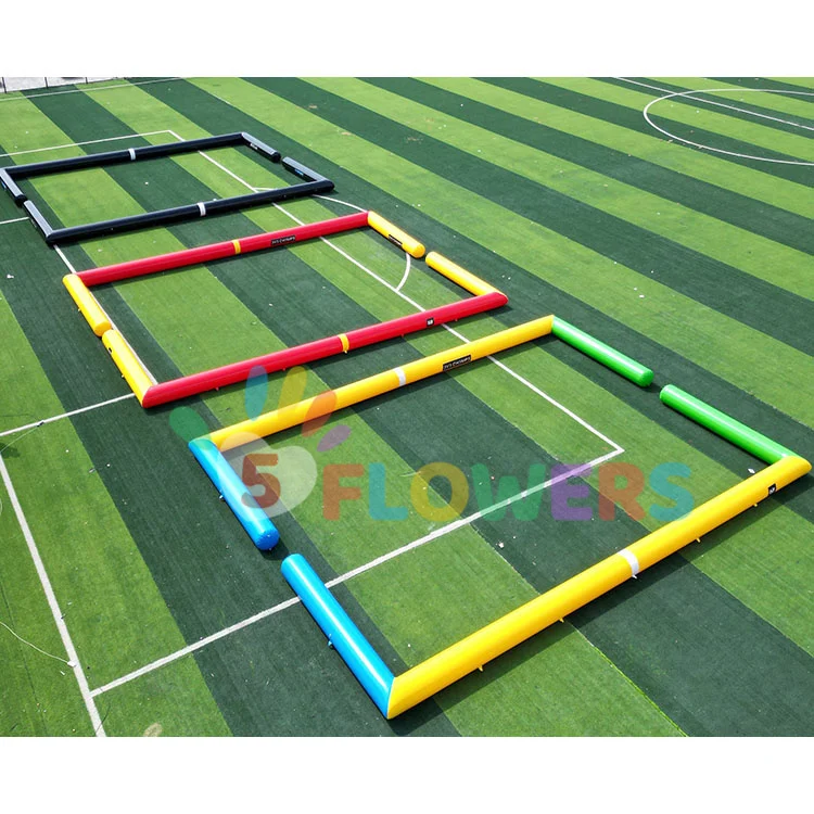 Blow up Custom Made Inflatable 3v3 Football Pitch for Street Inflatable Sport Arena Soccer Field