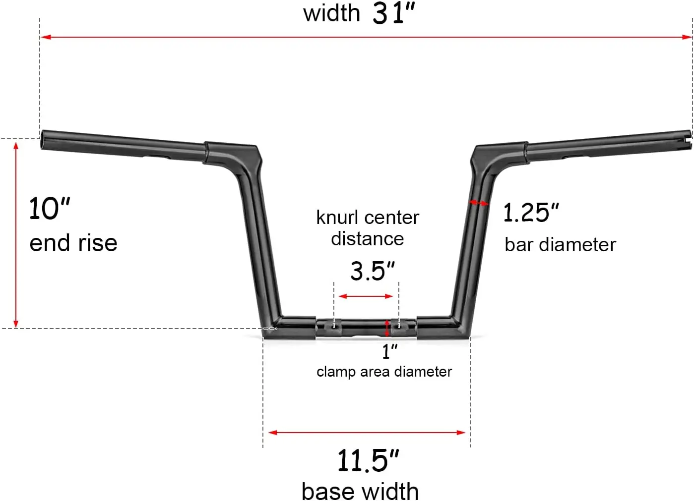 Motorcycle Handle bar Handle Control Ape Bar Monkey Bar for Harley Davidson Sportster Dyna Softail