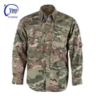 Outdoor Army Long Sleeve Tops Tactical Military Camo Hunting Shirt with camo