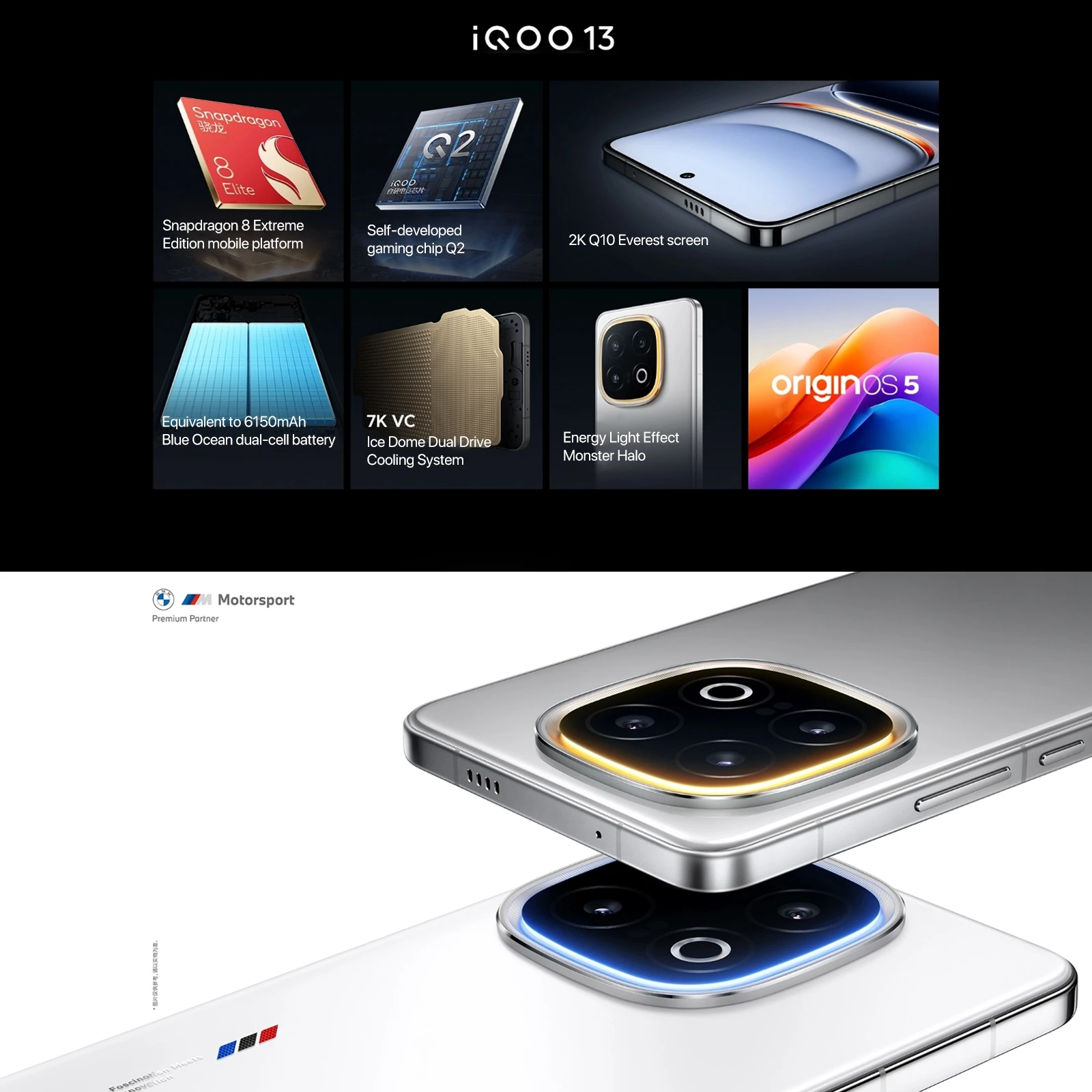Vivo Iqoo 13 - Premium Android Smartphone with 512GB Storage