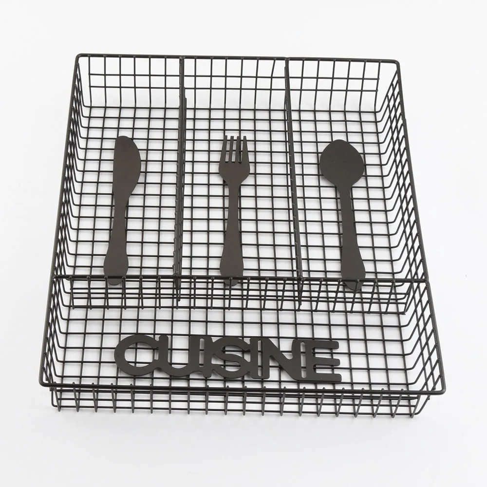 Kitchen Silverware Organizer with 5 Compartments Flatware Drawer Organizer Tray