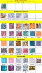 Фабричная продажа 5x7 акриловая фоторамка с блестками и жидкими прозрачными из смолы водой для