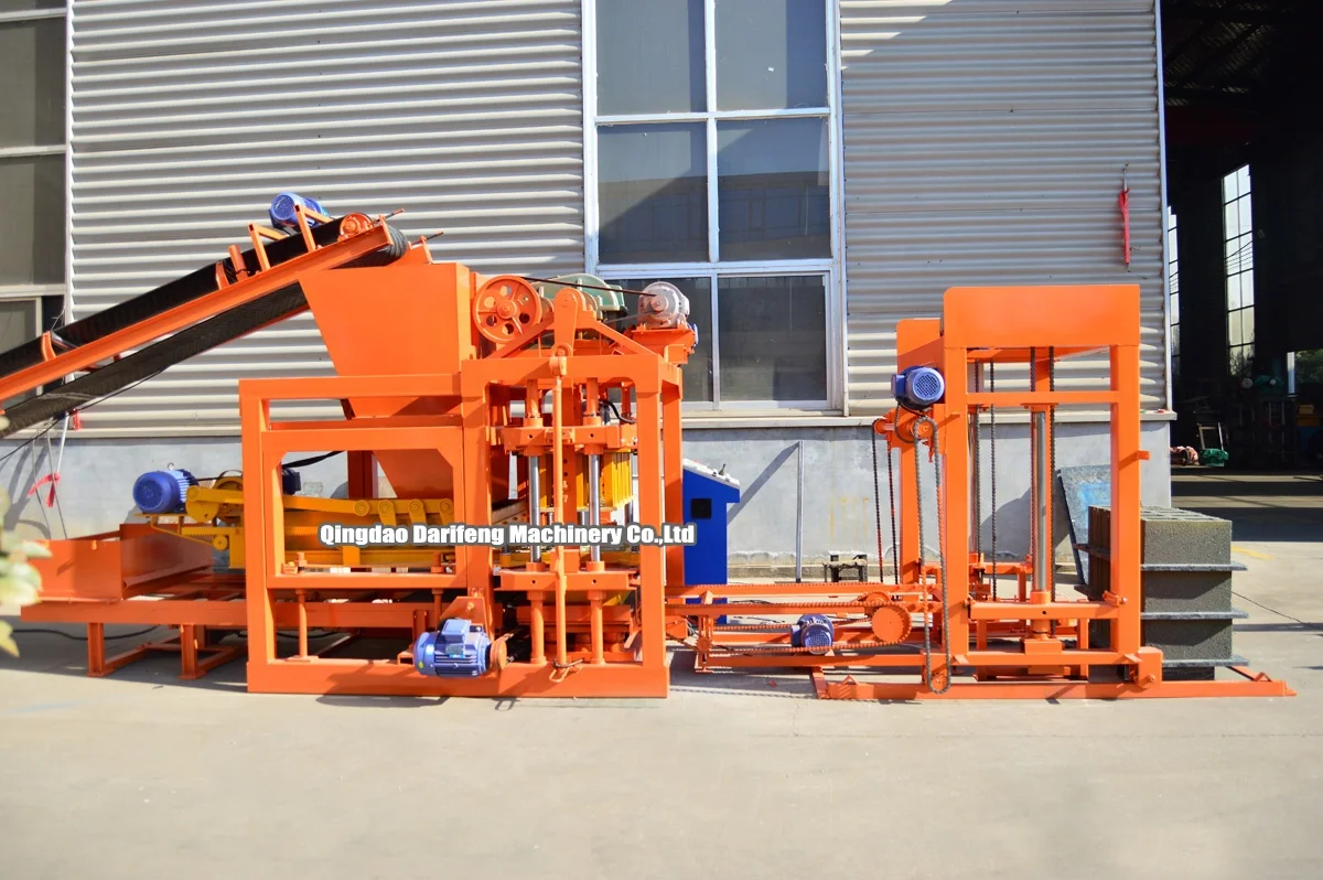 Fully Automatic Machine a Fabriquer Des Briques 6 Inches Block Making Machine Line Electric Snpc Brick Making Machine
