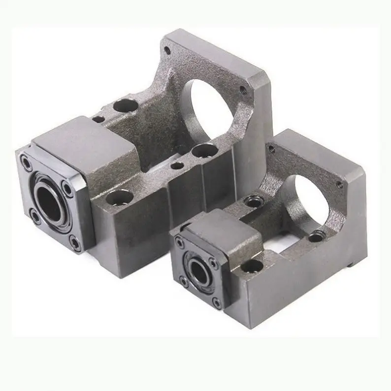 TEBAK D-14 Aluminum Step Servo Motor Mount HM12-57 HM15-57 HM12-60 HM15-86 HM15-80 Motor Integrated Bracket for NEMA23 24 32 34