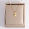 Collana con Pendente Placcato Oro 8