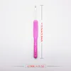 Pink TPR crochet hook - 4.0MM