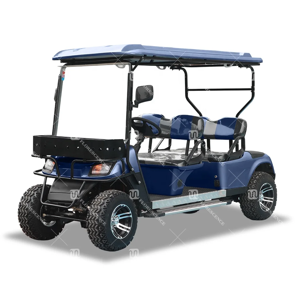 product cheap new model and high quality new model comfortable  electric pickup truck 4 seater electric golf cart golf cart car-62