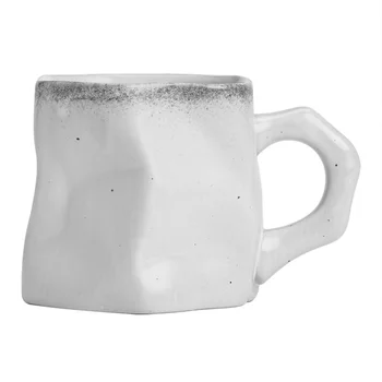 Special-shaped Retro Irregular Creative Mug Ceramic Iced Coffee Cups With Handle