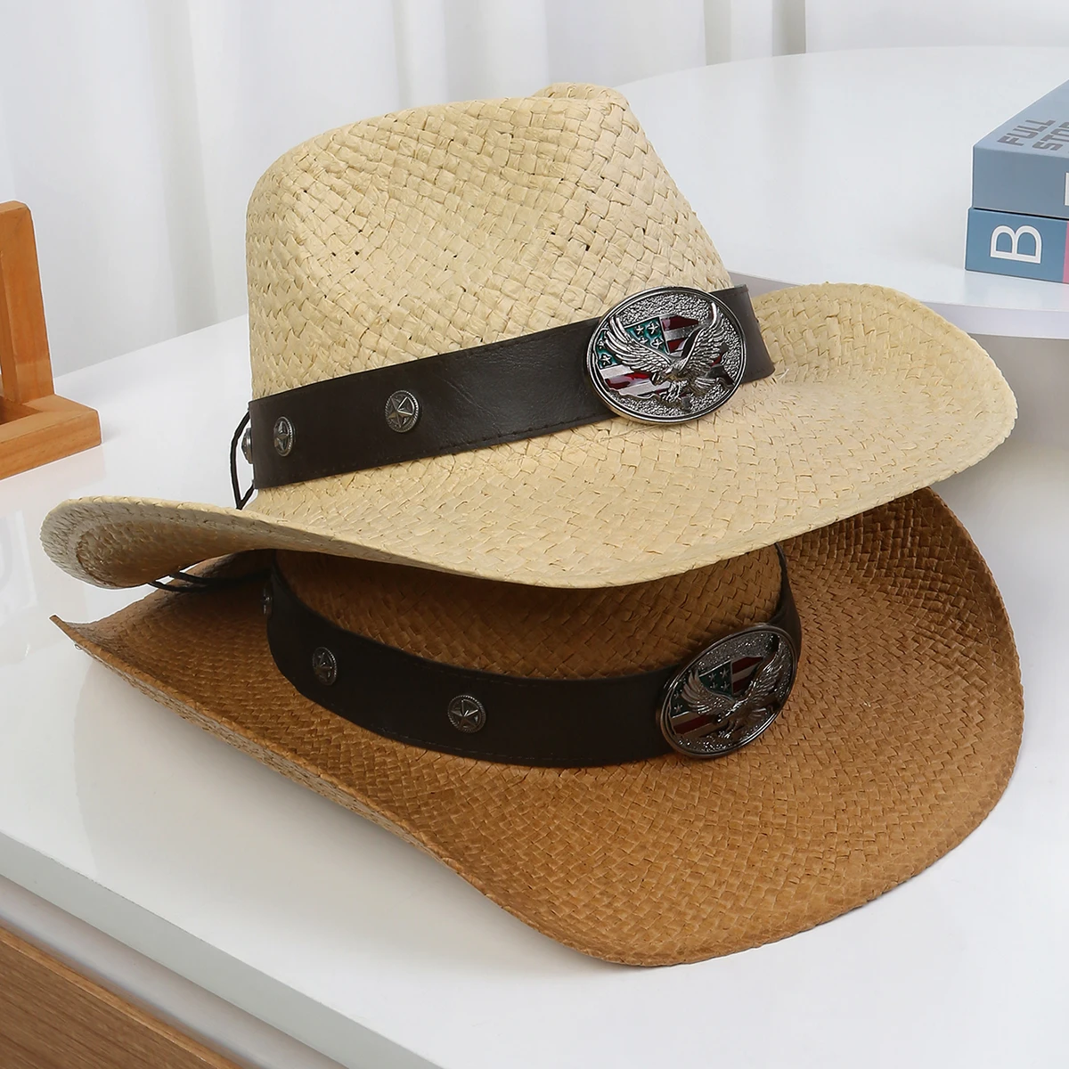 Wholesale Mexican Big Brim Upturned Exquisite Animal Metal 