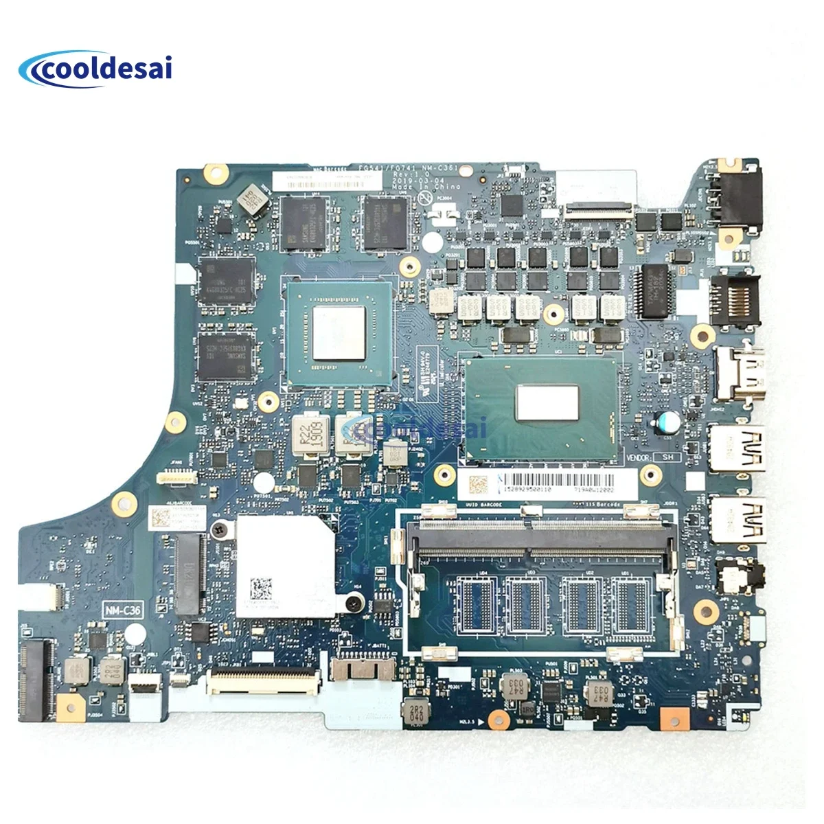 Nao③ Lenovo IdeaPad L340-17IRH NM-C361 Motherboard with I5-9300H