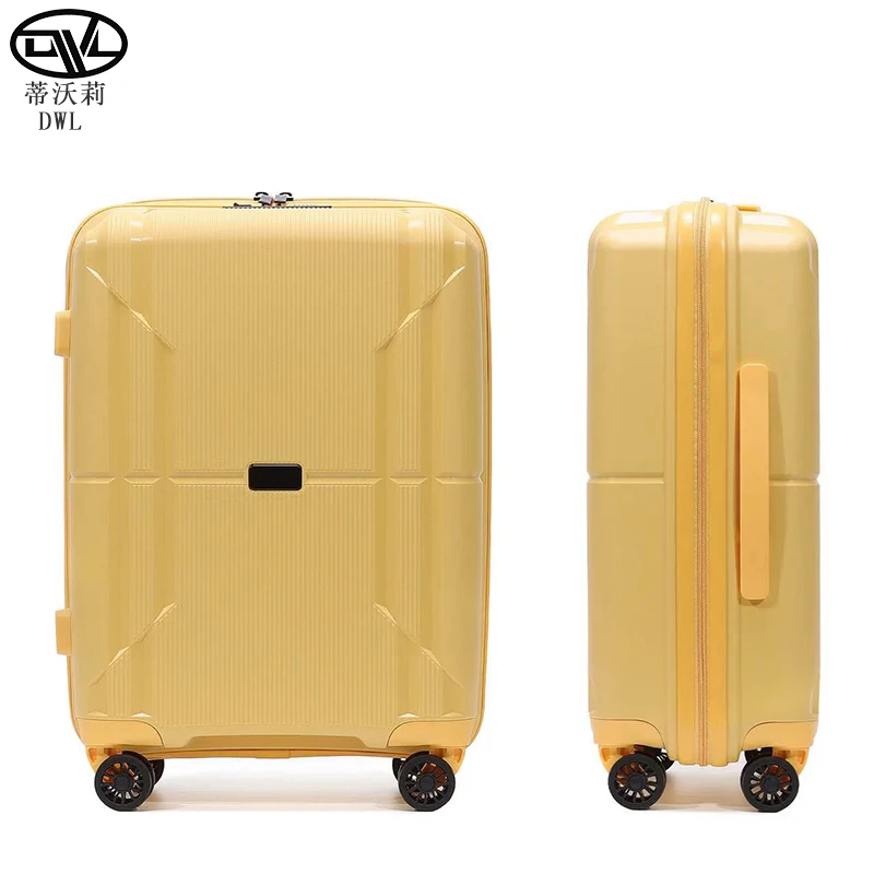 Wholesale Unisex PP Luggage Set Business Trip Lightweight OEM ODM DG Factory Price High Quality Boarding Suitcase Travel Case