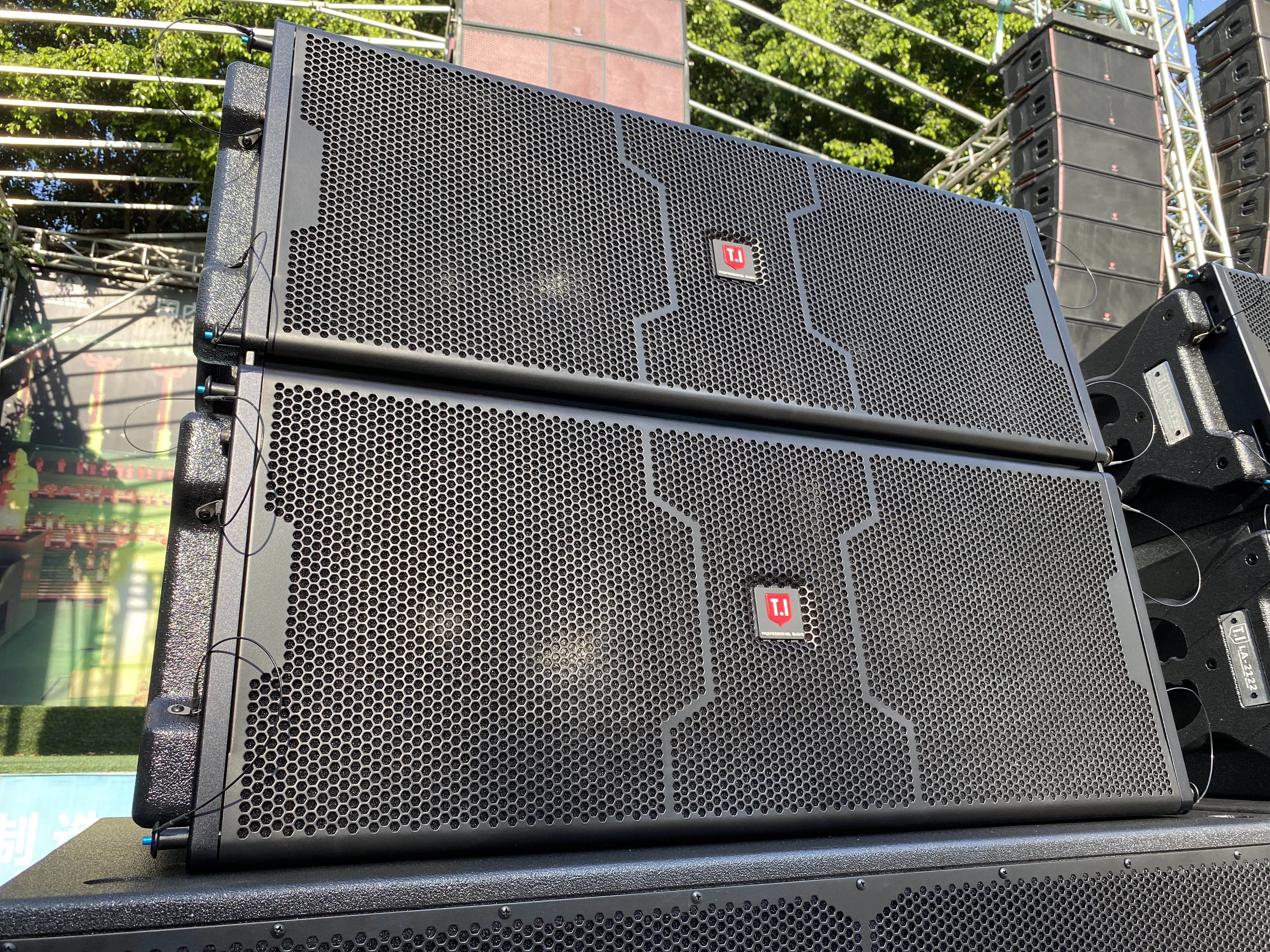 Double 12 Inch 2way Line Array Speaker Sound System TI Pro Audio Line Array Speakaer Sound System