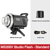Flash da studio MS200V - Standard
