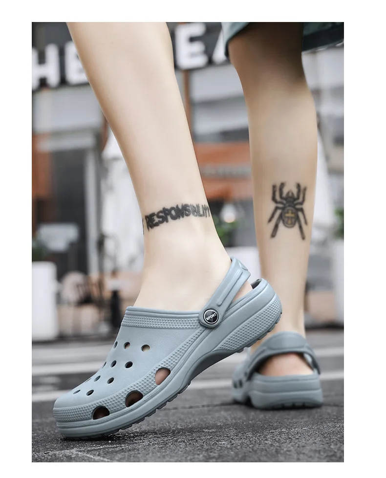 2023 Cheap Classic Summer Men Clogs Mules Unisex Custom Logo Garden