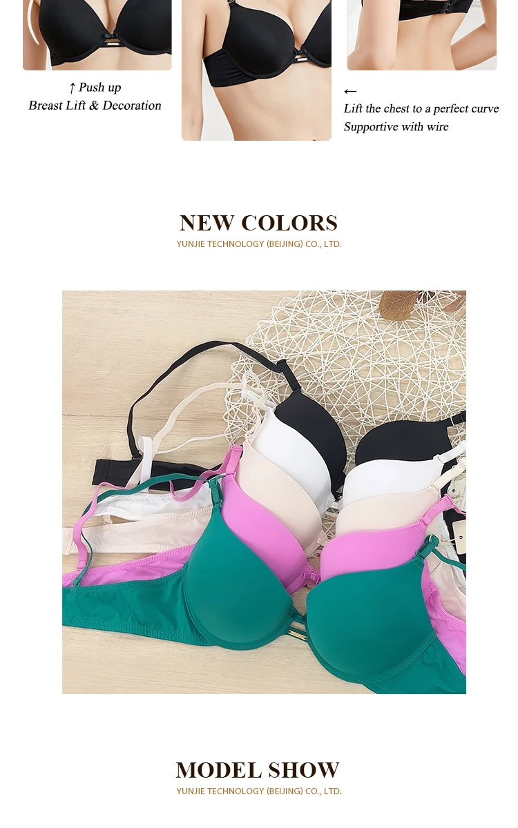 Weiyesi Seamless Bra 2024 Underwear Fashion Push Up Bra Sexy Seamless ...
