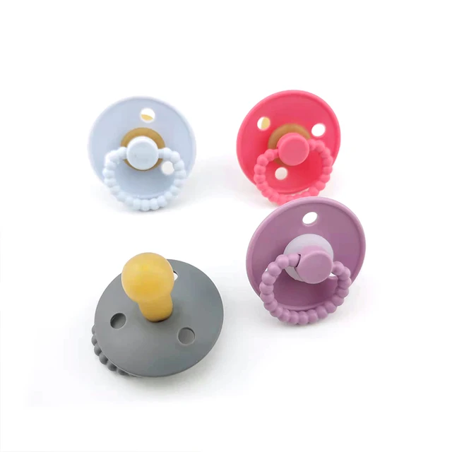 Factory Wholesale High Quality Eco-friendly Silicone Baby Teething Pacifier for Kibs Babies
