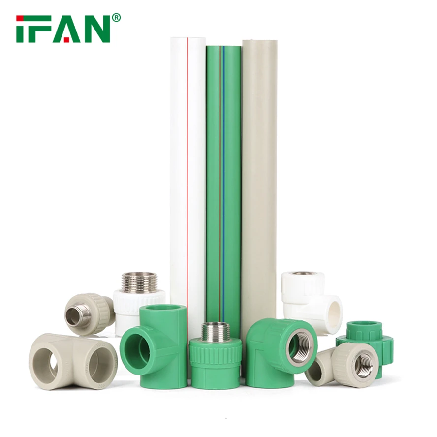 Ifan Construction Din Standard Ppr Fittings White Pn25 Full Size Types ...