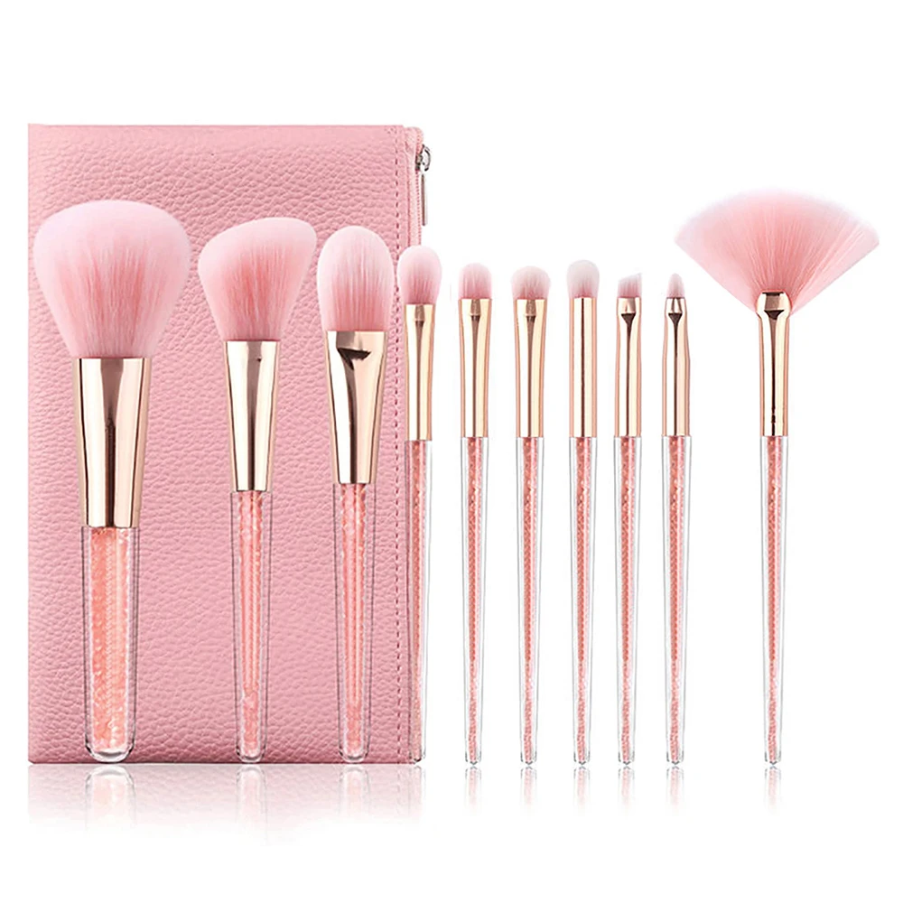 Factory Price 8pcs Beauty Tools Synthetic Soft Brushes cosmetic makeup brush set