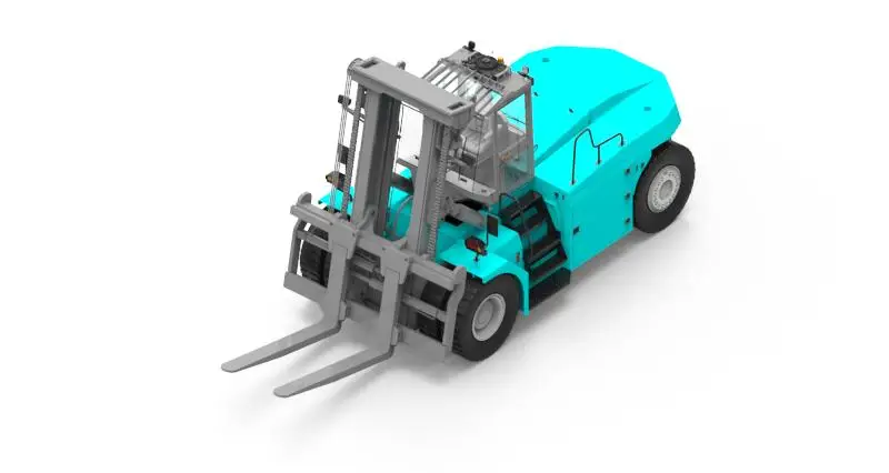 Pin ion lithium 25 tấn 28 tấn 30 tấn Chế độ nâng nâng điện hạng nặng 4M 6M Xe tải cân bằng điện 5